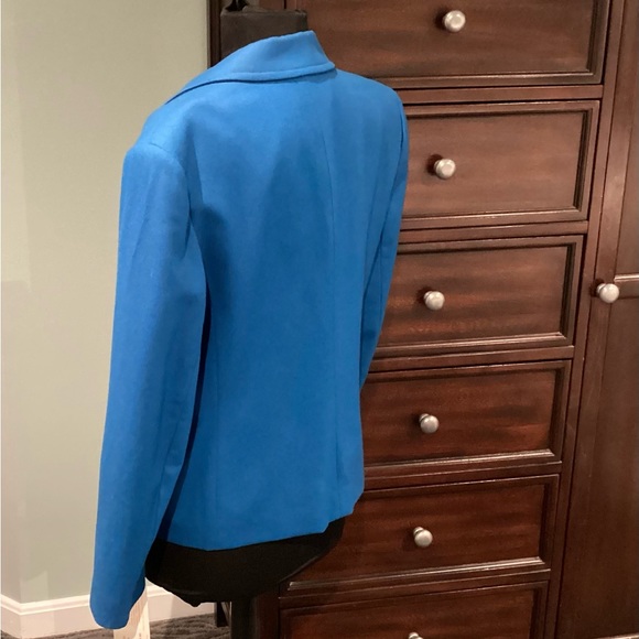 NWT, Pendleton, Wool Blazer, Marine Blue, Fully Lined, vintage - Picture 4 of 13